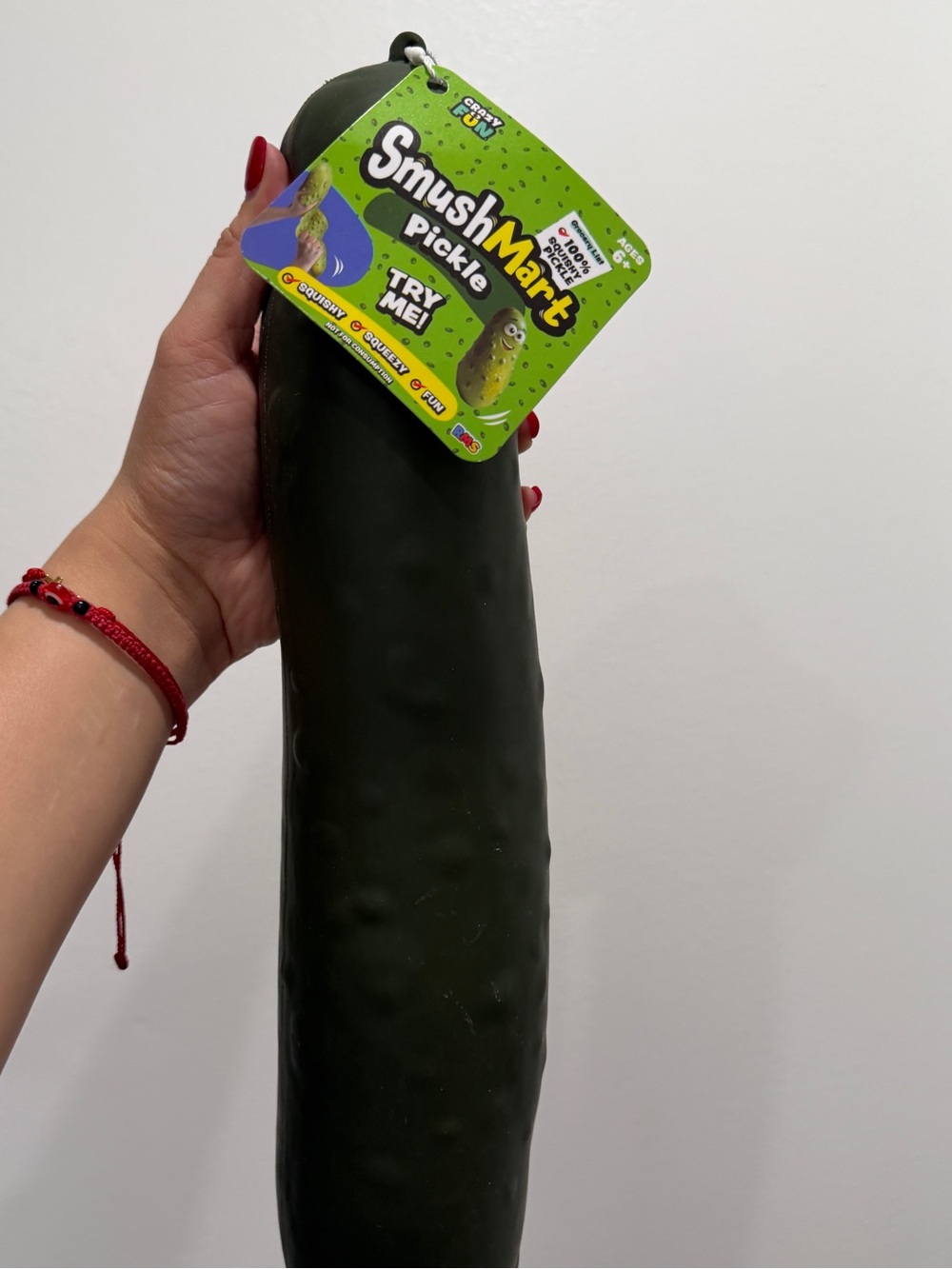 Pickle Plush Toy - Dark Green